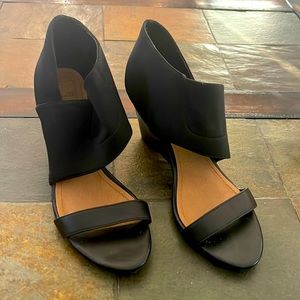 14th & Union Womens Kinsella-FAB Wedge Shoes Size: 6.5 Color: Black